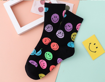 Flerfarvet happy socks